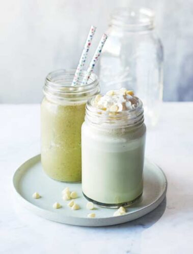 White Chocolate Matcha Milkshake Recipe